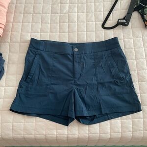 Athleta Women's Dark Blue Cargo Shorts